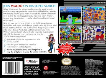 Great Waldo Search, The (USA) box cover back